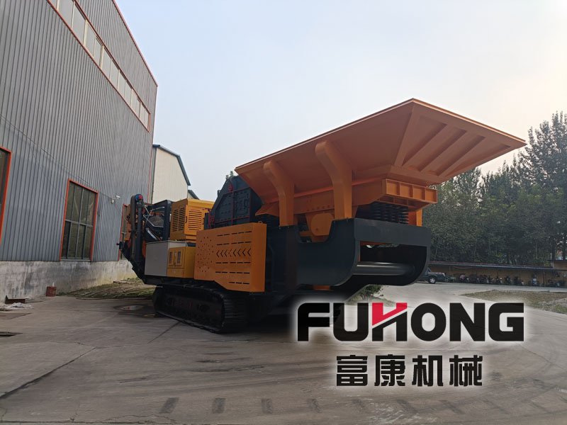 建筑垃圾移動(dòng)式破碎站  建筑垃圾移動(dòng)式破碎站