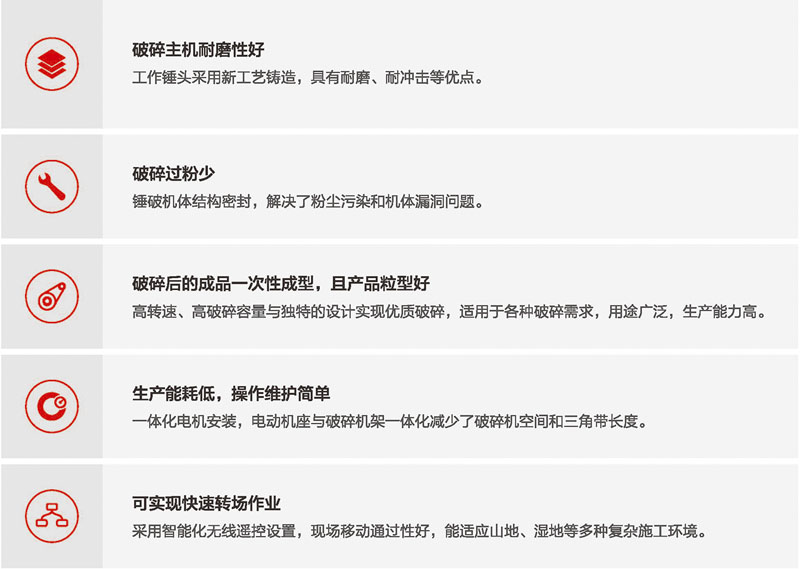 移動(dòng)錘式破碎站 移動(dòng)錘式破碎站